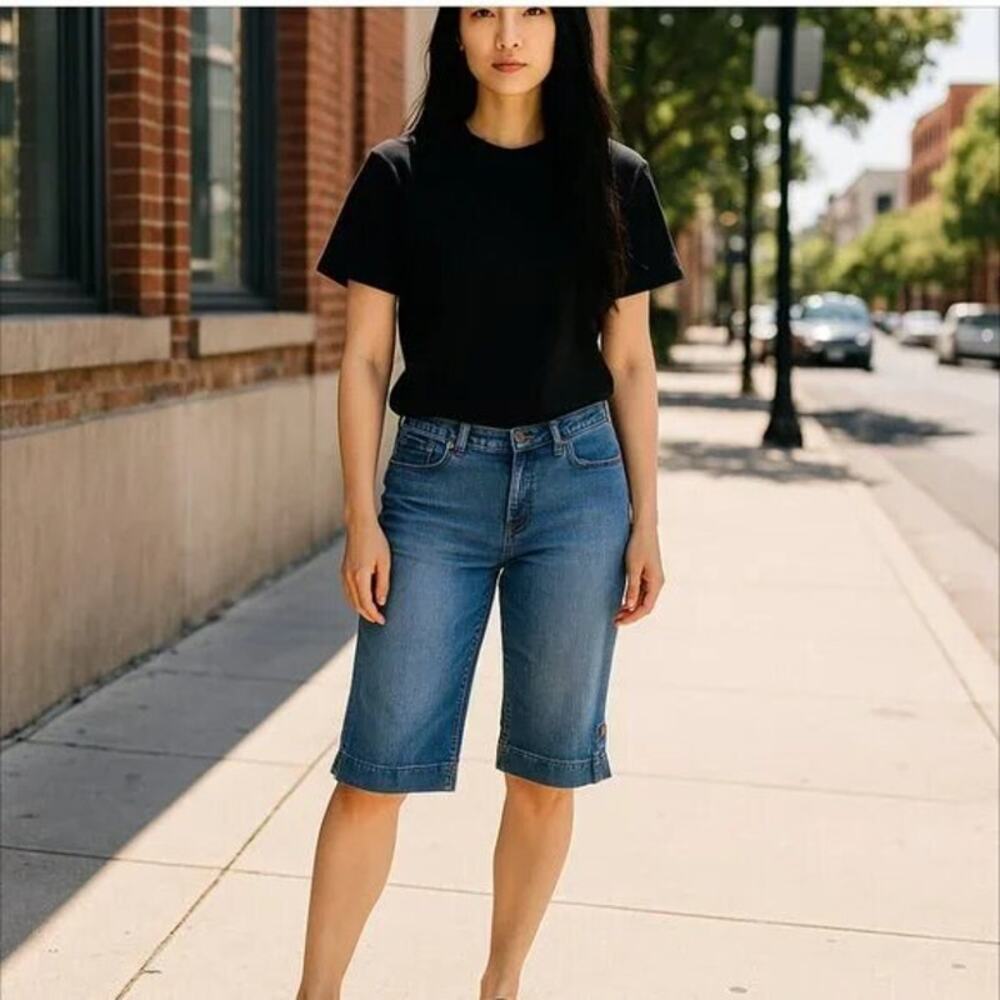 Westport Denim Stretch Capris Jeans Size 12
